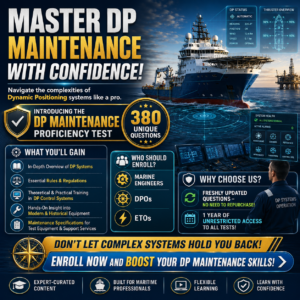 Introducing the DP Maintenance Proficiency: A Technical Deep-Dive for Modern ETOs & Marine Engineers